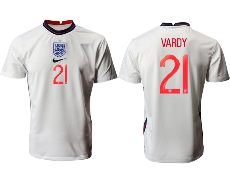 Cheap Men 2021 Europe England home AAA version 21 white soccer jerseys
